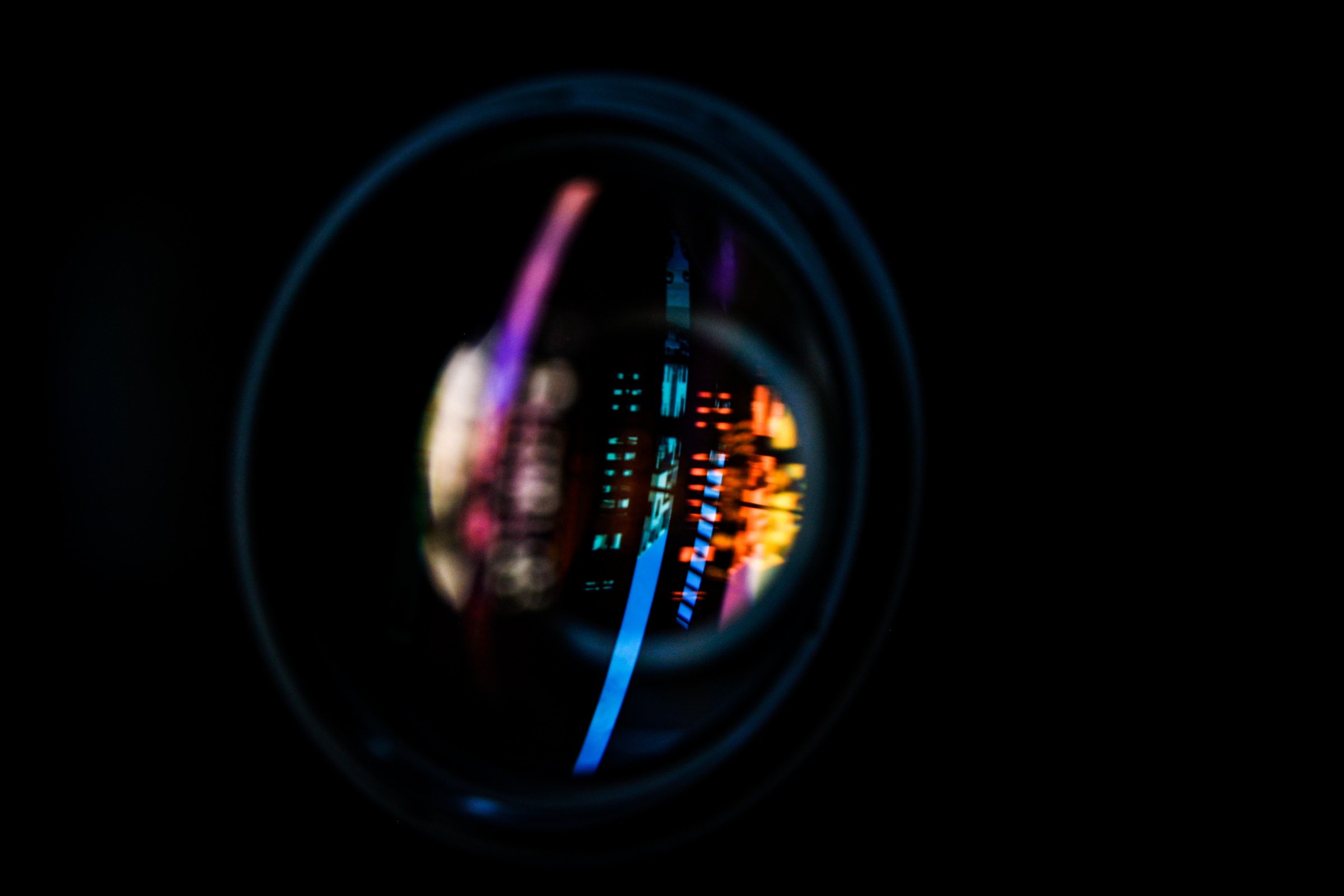 Colorful Camera Lens